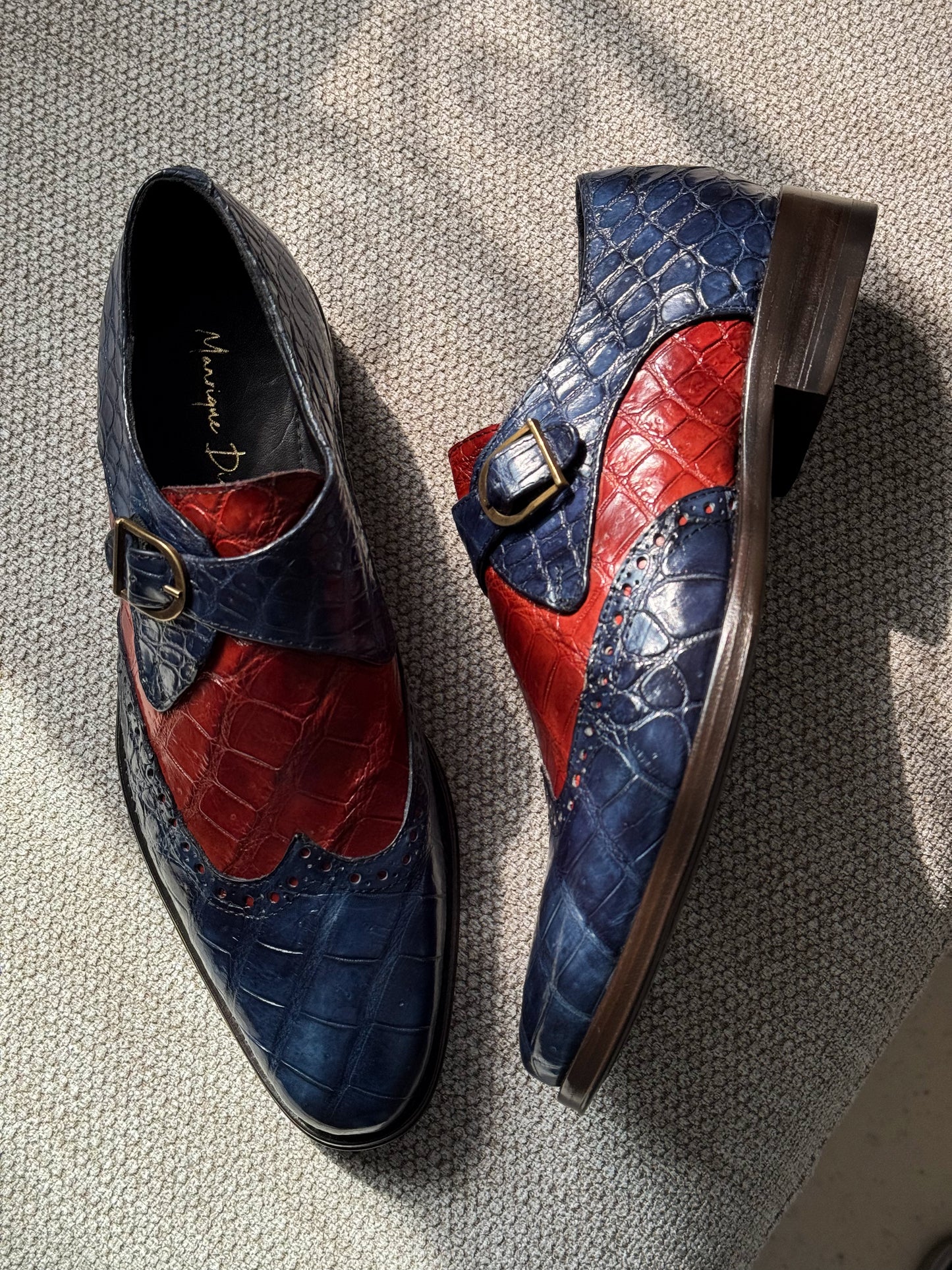 OSLO COCODRILO BLUE/RED