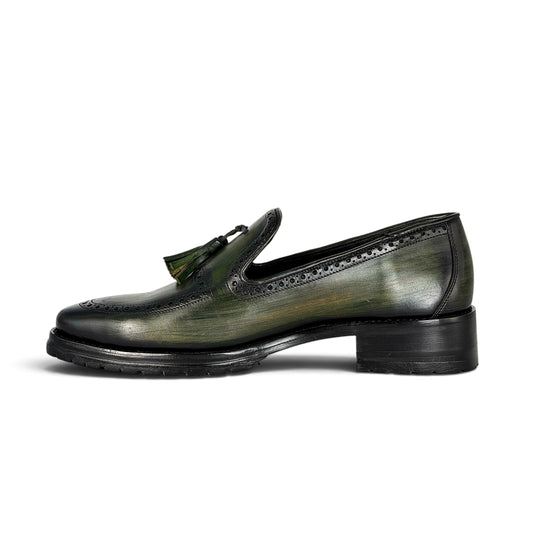 BOSTON LEATHER GREEN (TRACK)