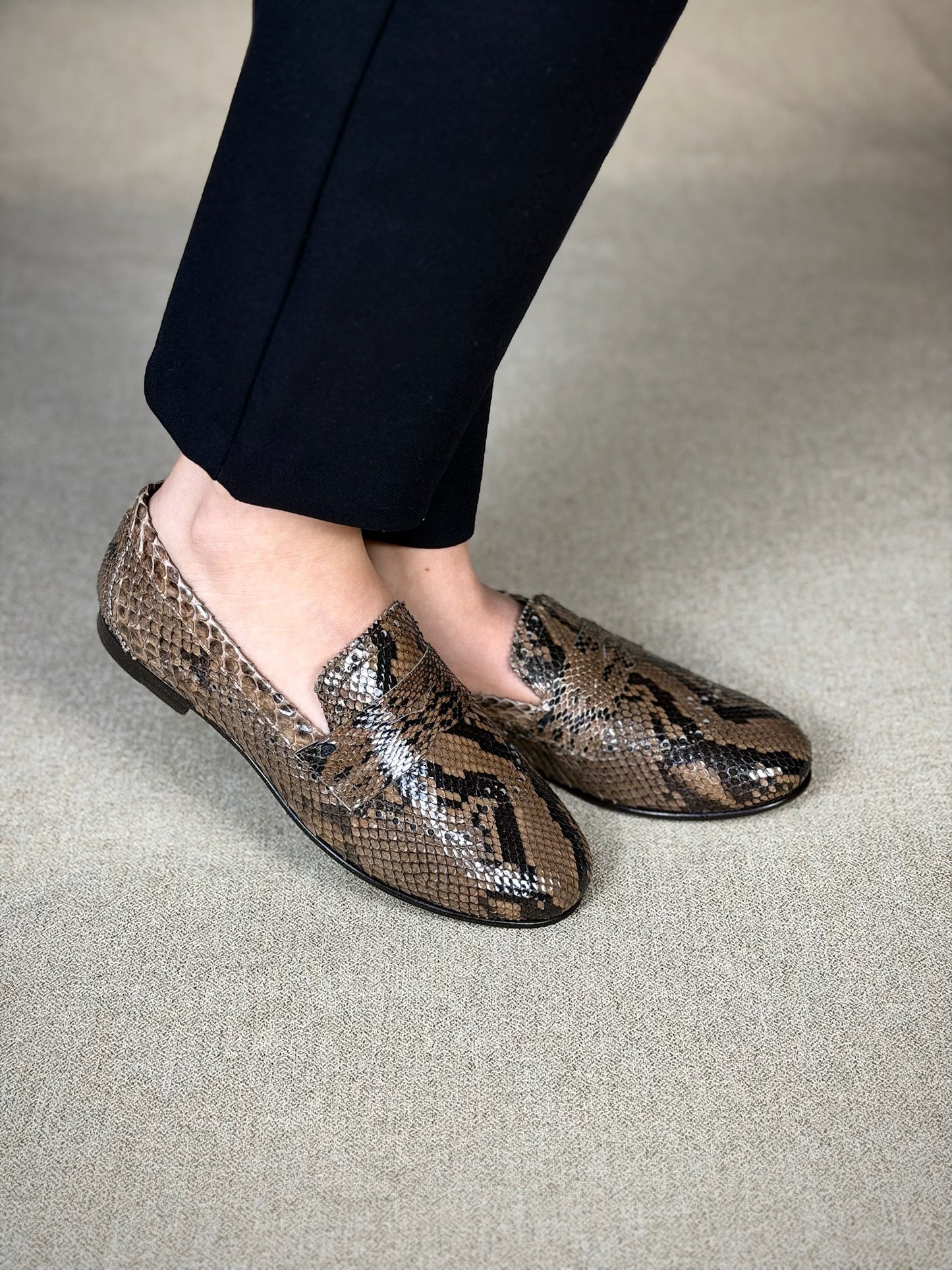 VENECIA PYTHON BROWN
