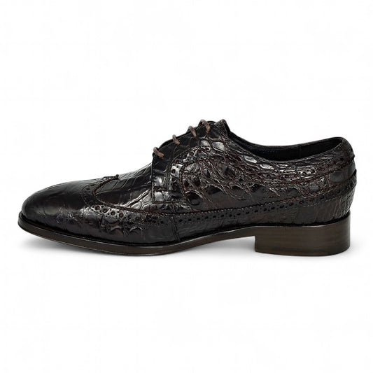 LONDRES ALLIGATOR DARK BROWN