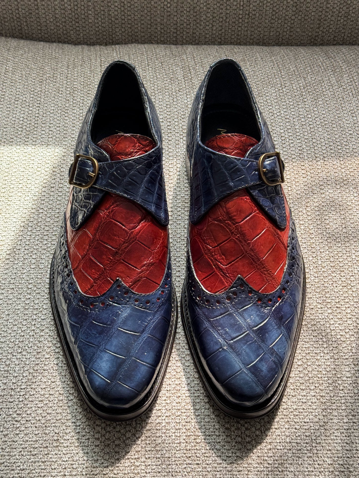 OSLO COCODRILO BLUE/RED