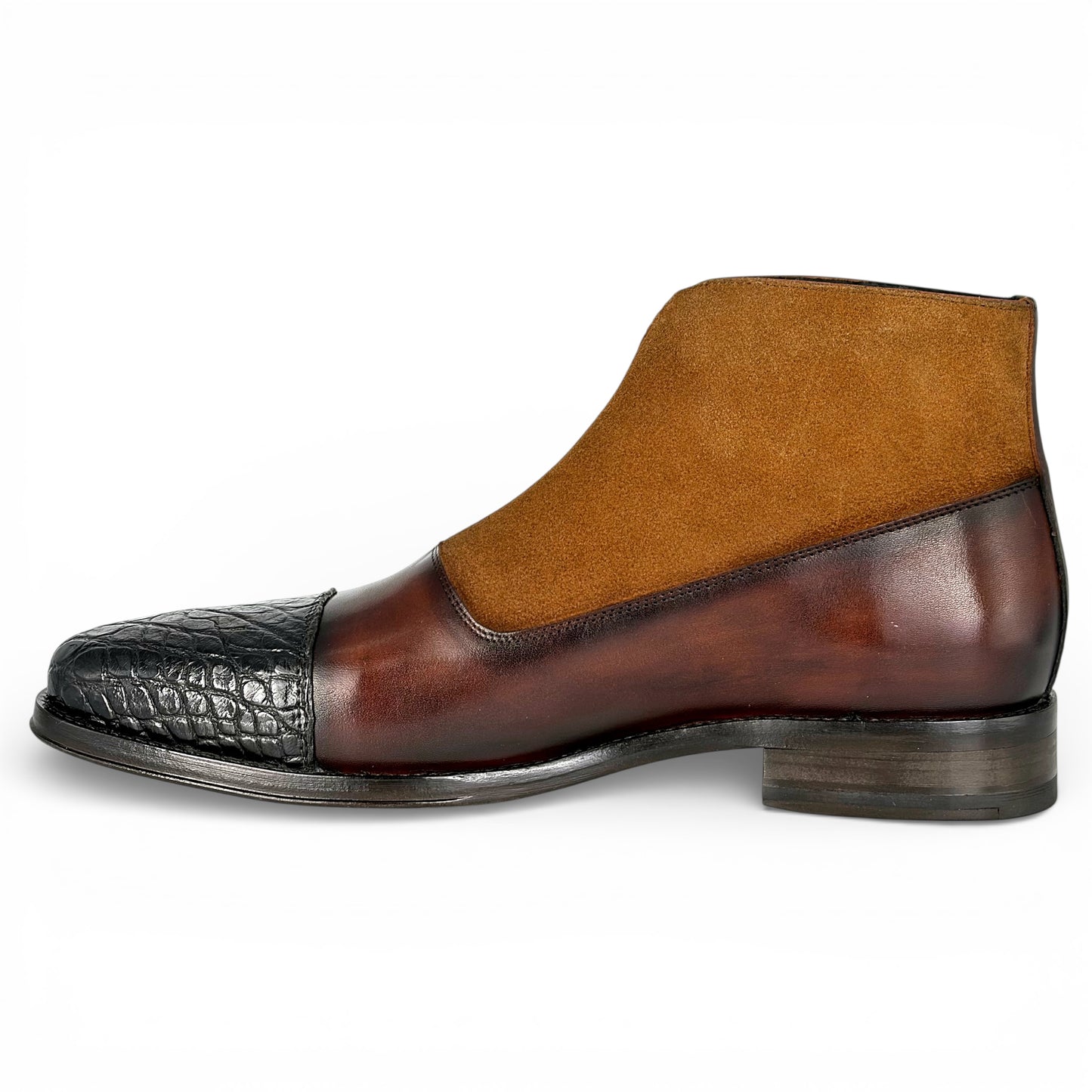 ARGELIA W/COCODRILO BROWN