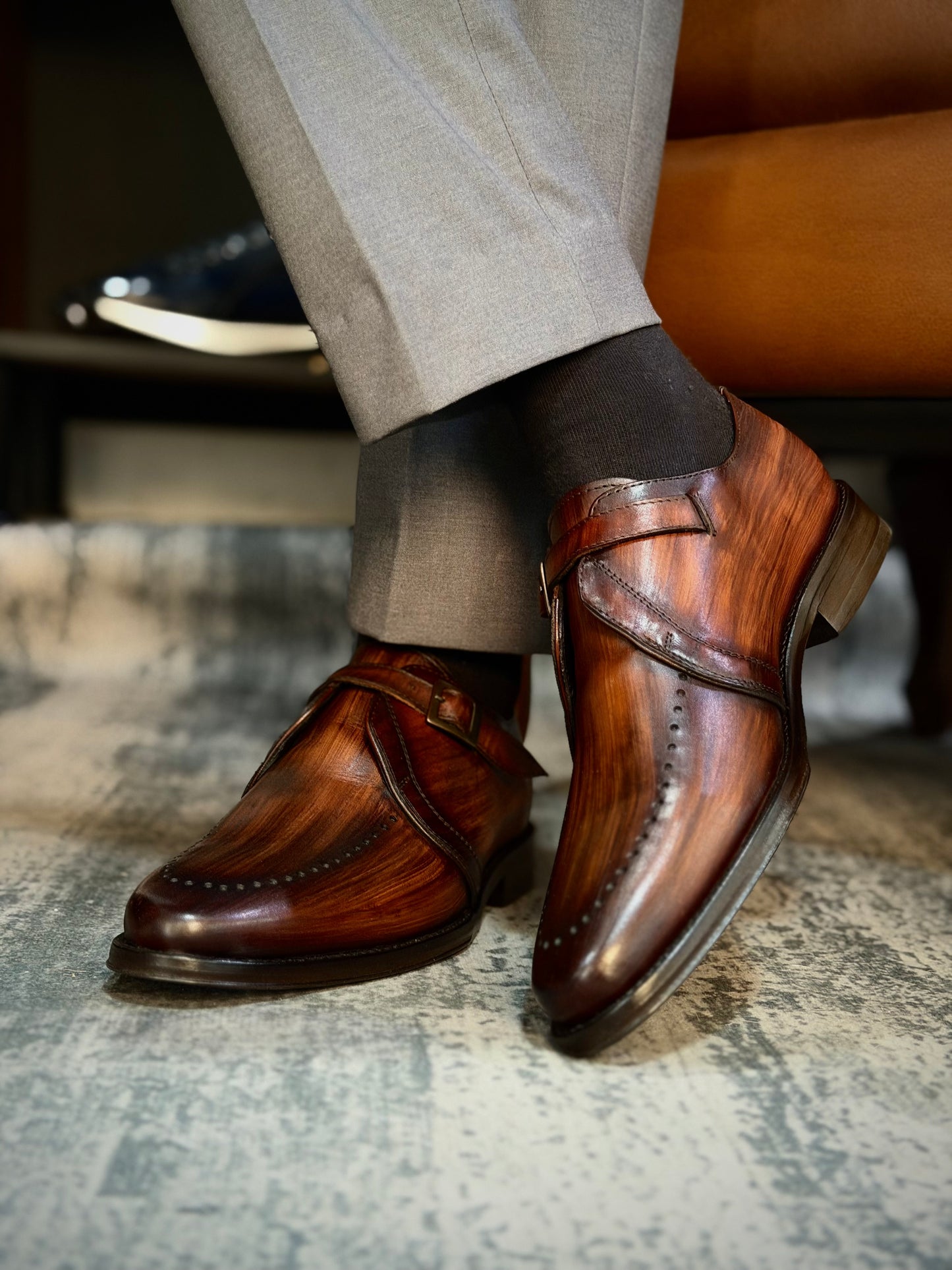 SUDÁFRICA LEATHER ST/BROWN