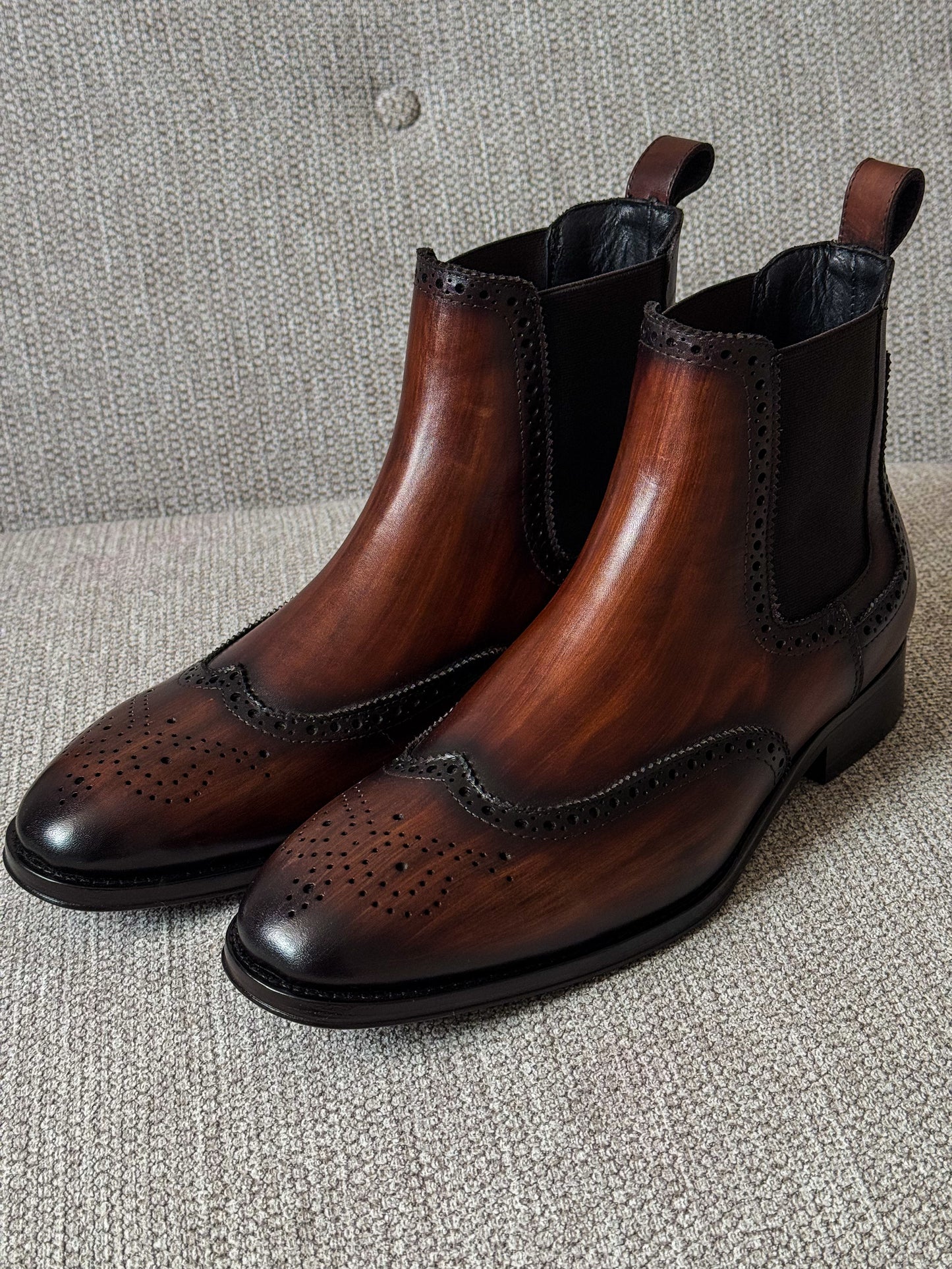 CHELSEA PIEL ST/DARK BROWN