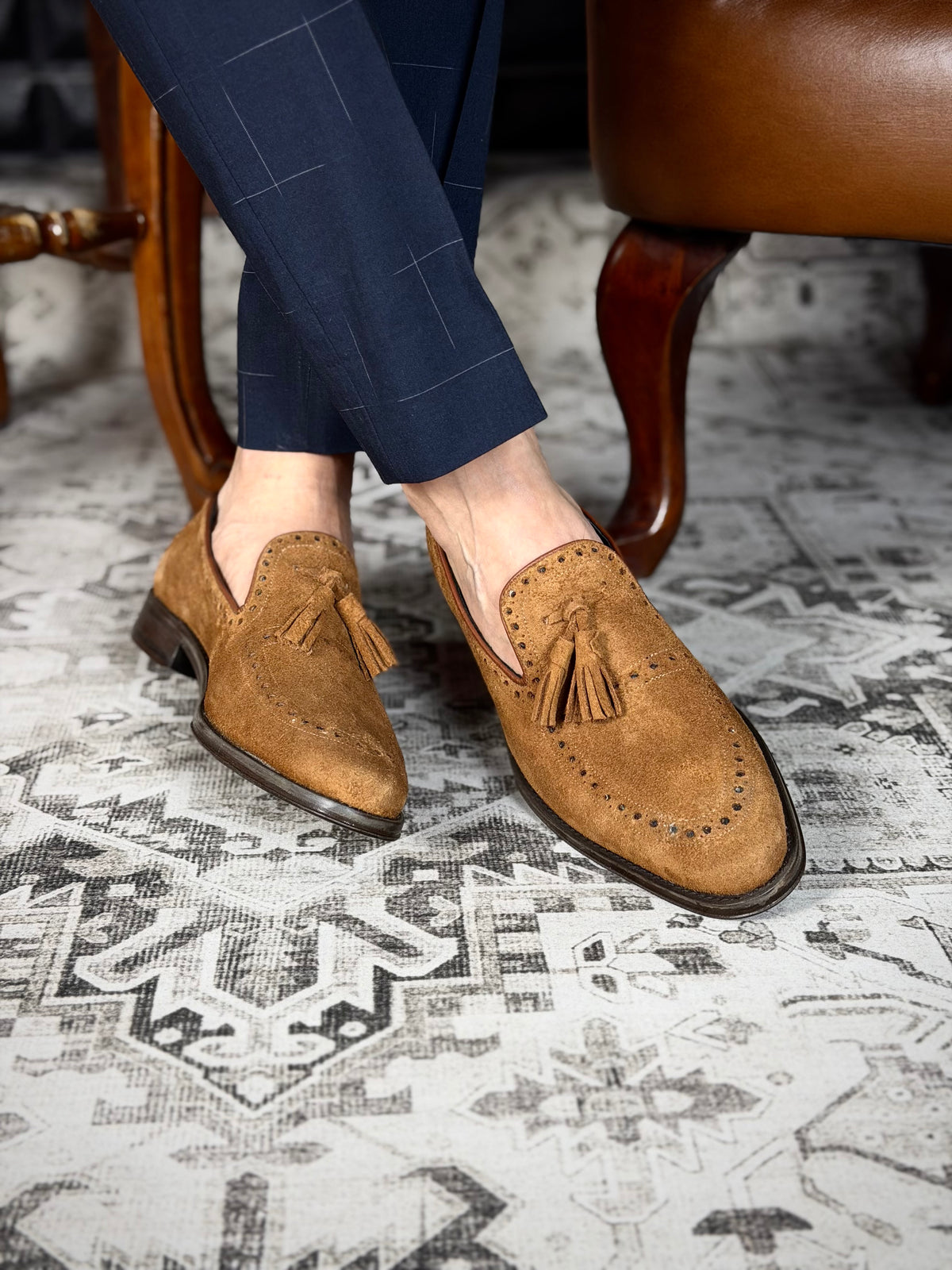 BOSTON SUEDE CHESNUT