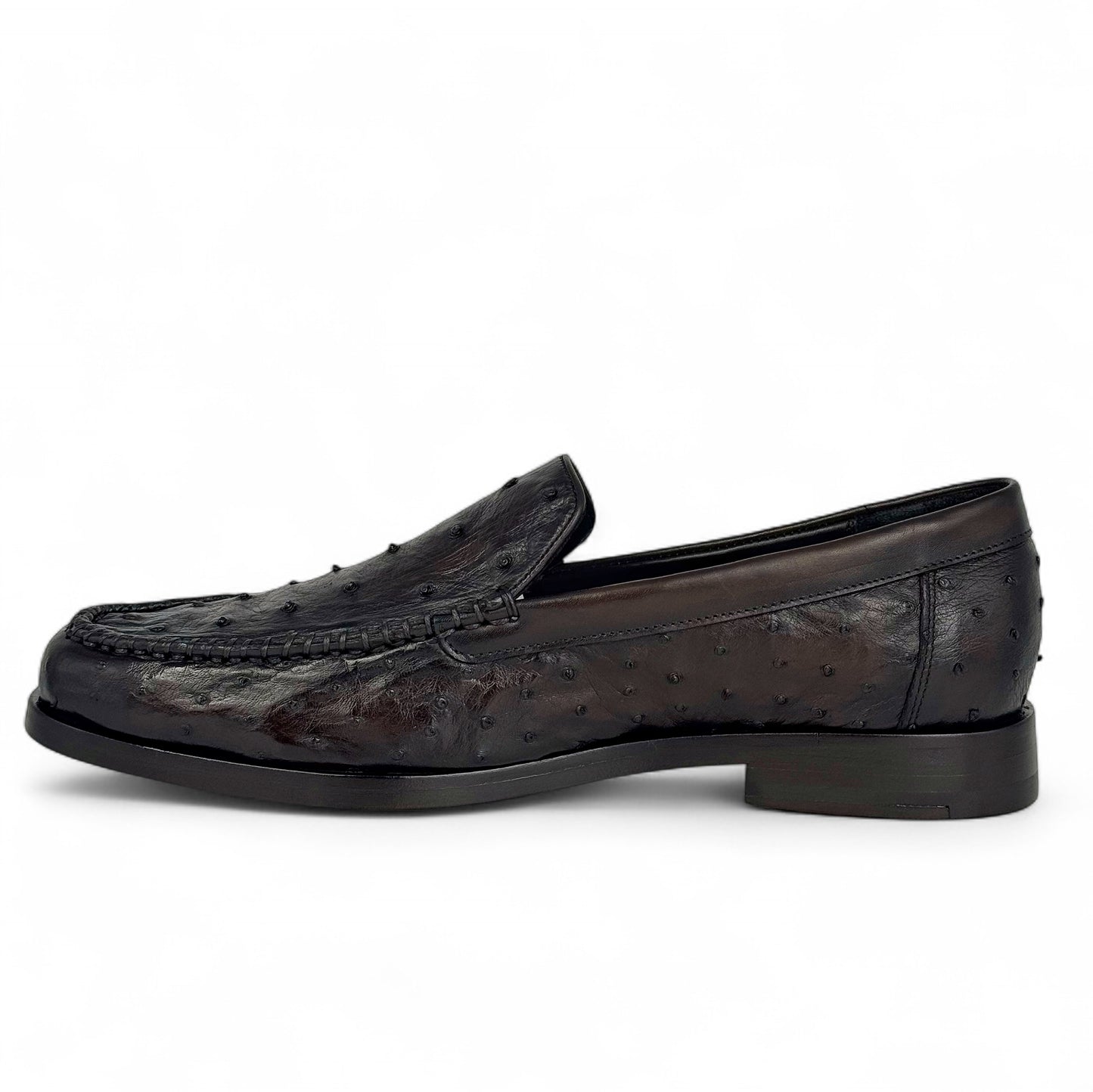 SUECIA AVESTRUZ DARK BROWN