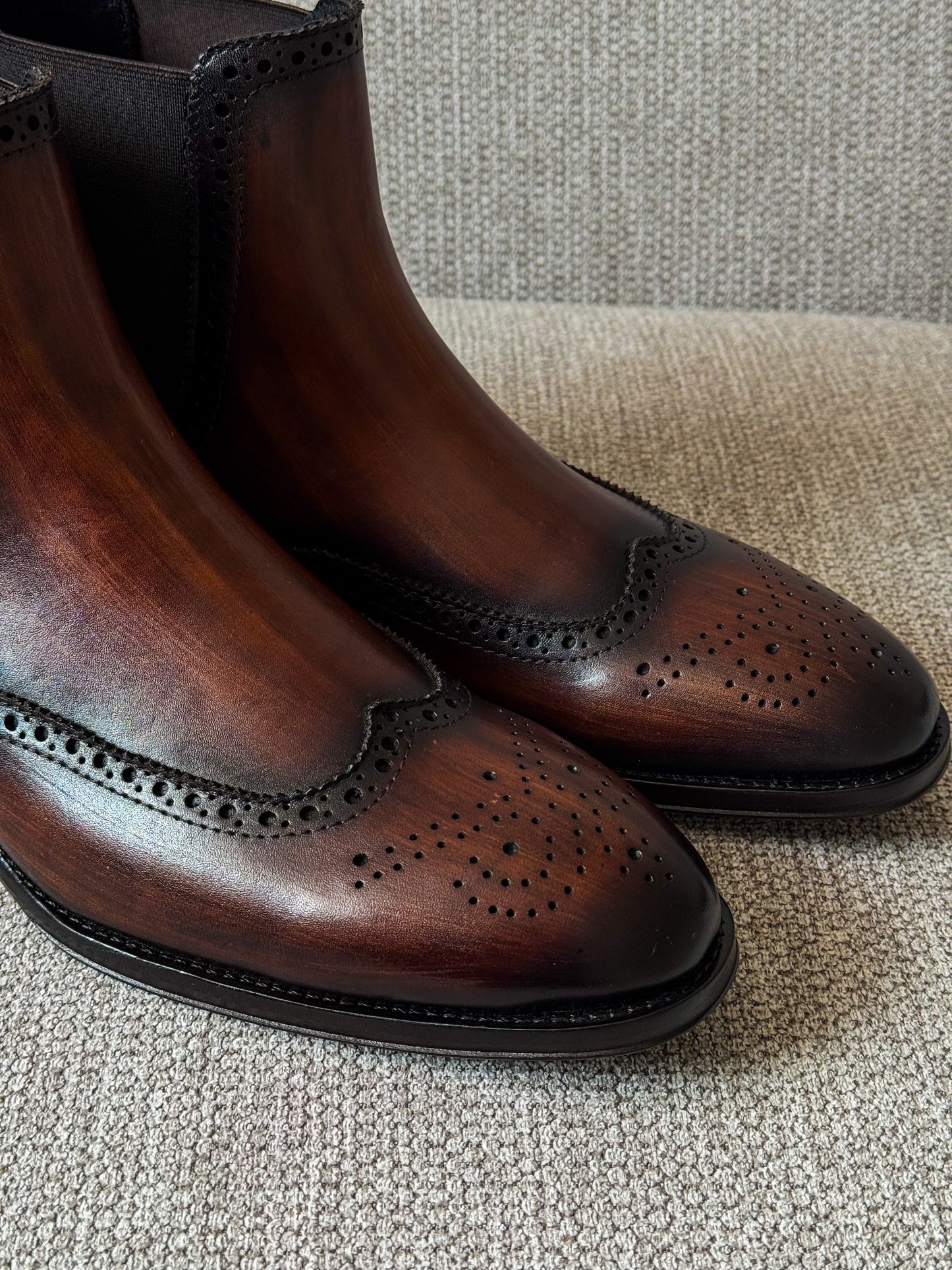 CHELSEA PIEL ST/DARK BROWN
