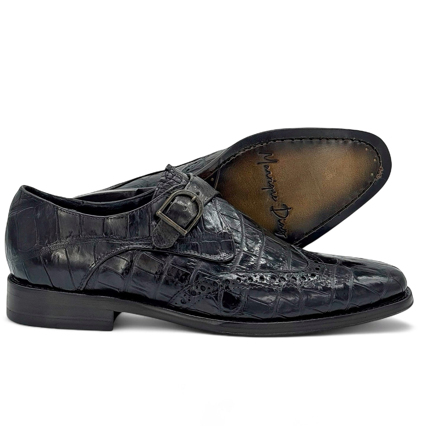 OSLO COCODRILO DARK BROWN