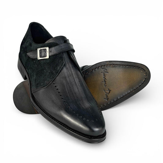 SUDÁFRICA LEATHER/SUEDE GREY