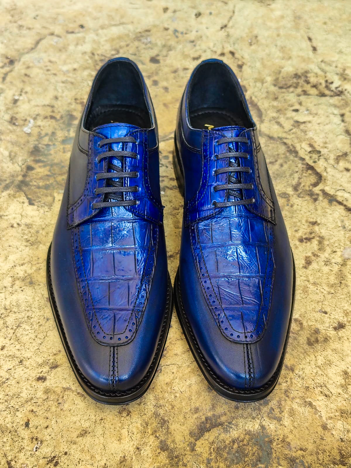 ITALIA W/COCODRILO BLUE