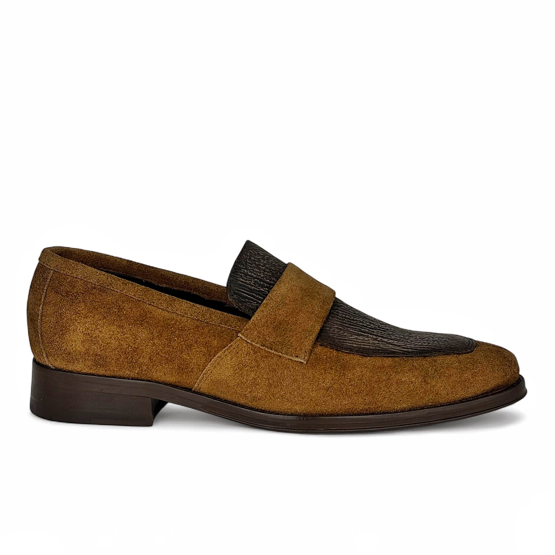 MONTENEGRO SUEDE/TIBURON BROWN