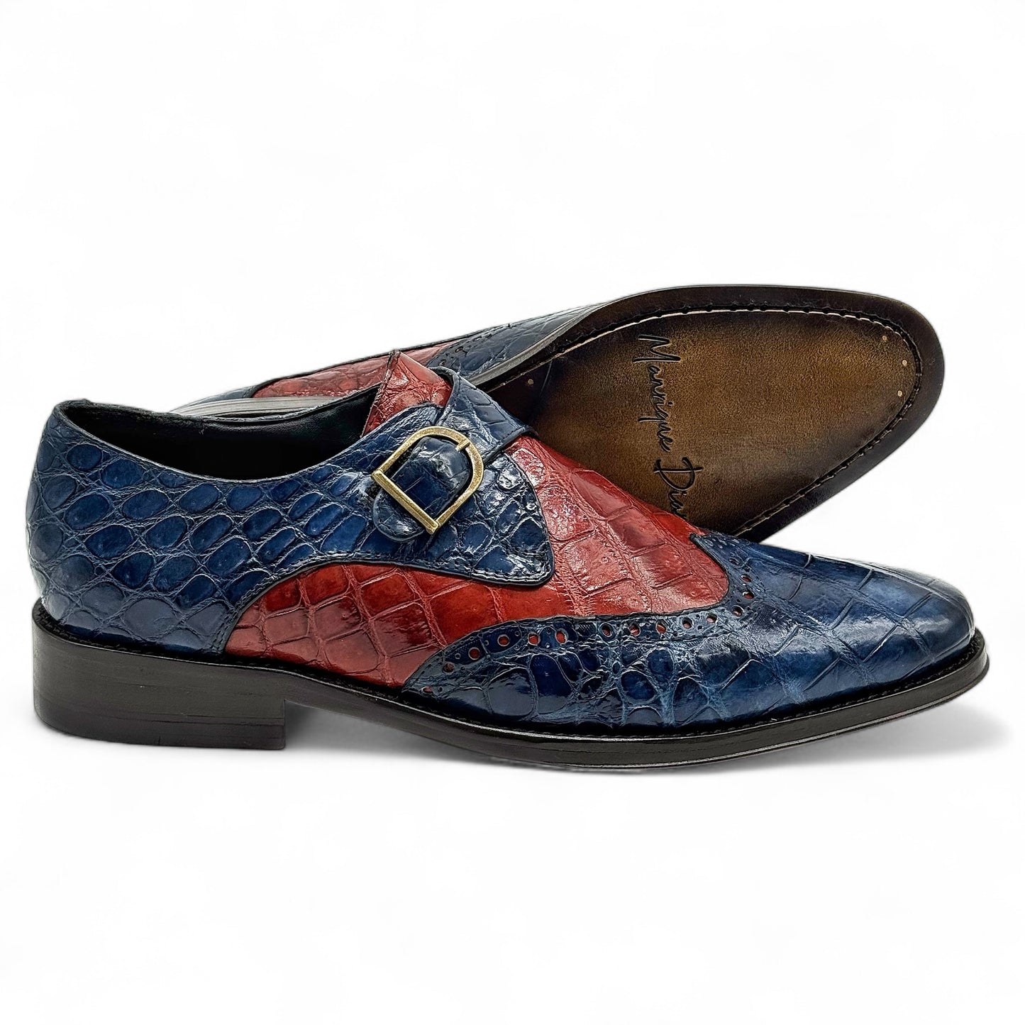 OSLO COCODRILO BLUE/RED