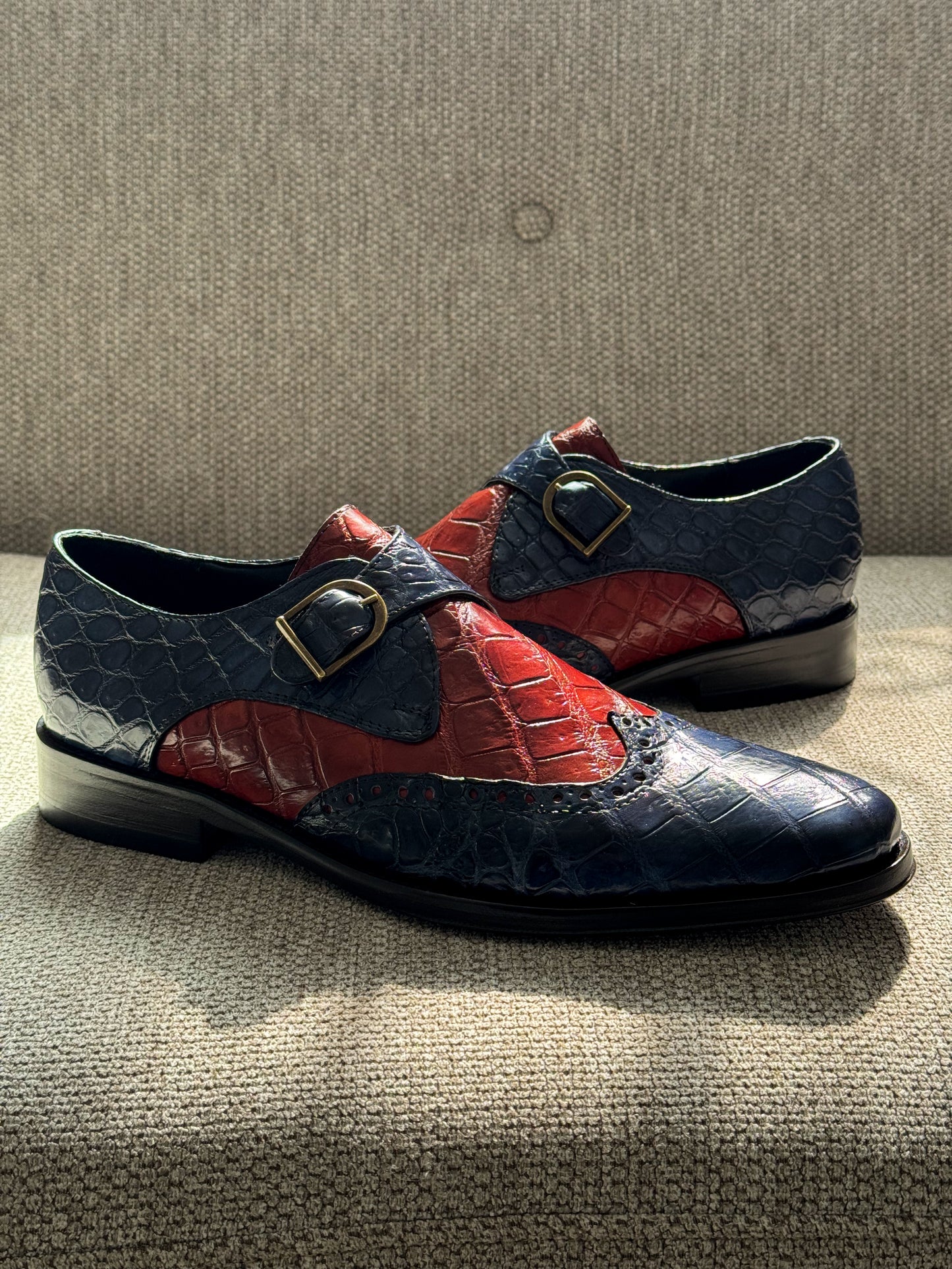 OSLO COCODRILO BLUE/RED