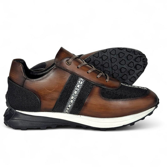 TOKIO W/MANTARRAYA REINA BLACK-BROWN