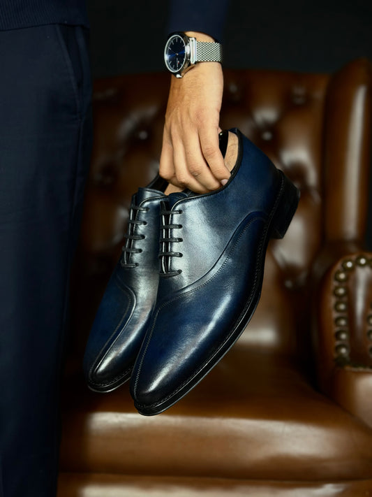 MALLORCA LEATHER BLUE