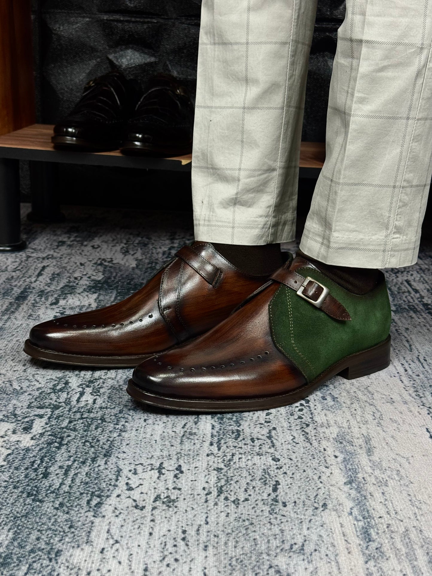 SUDÁFRICA LEATHER/SUEDE ST/BROWN