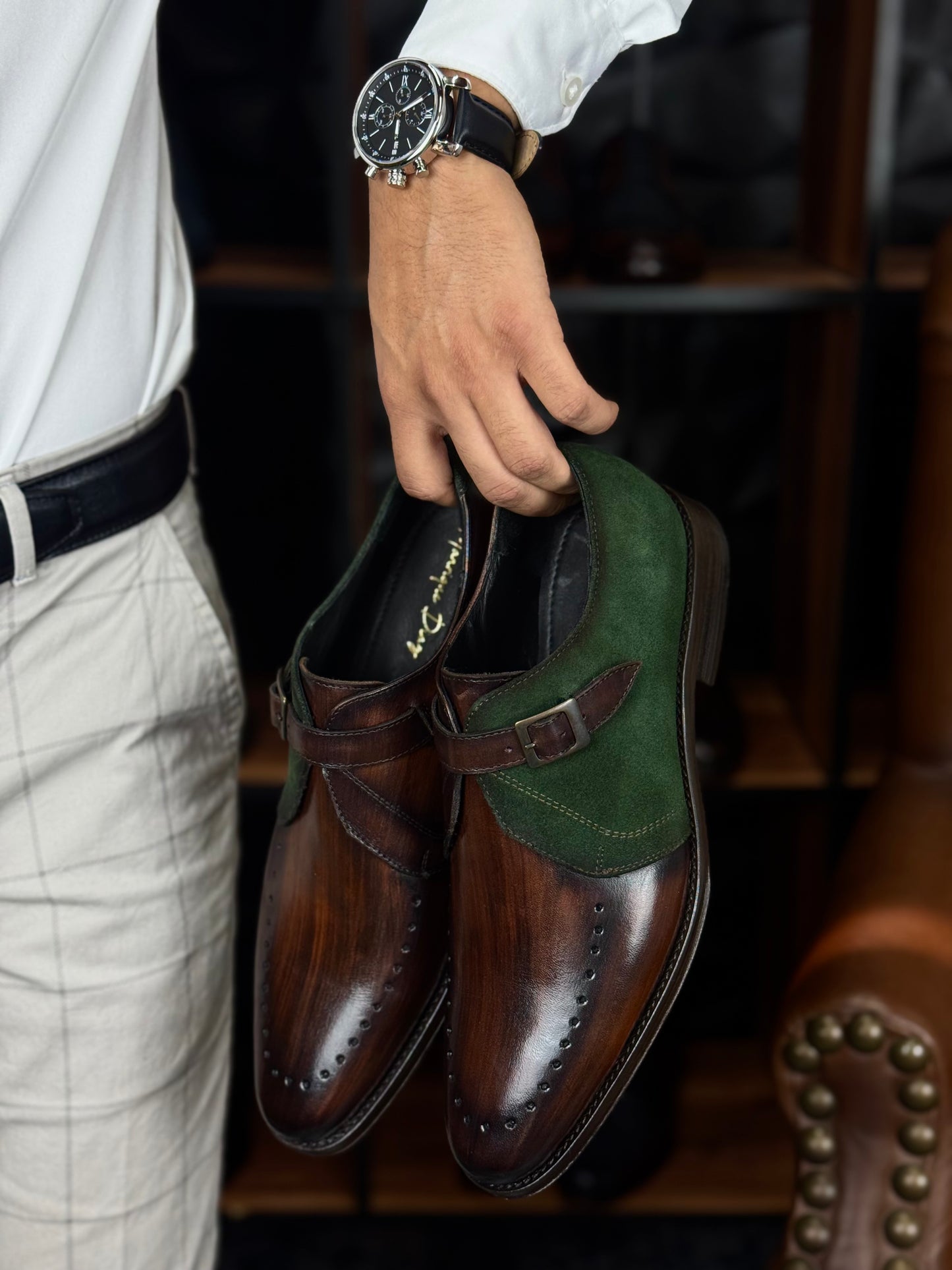 SUDÁFRICA LEATHER/SUEDE ST/BROWN