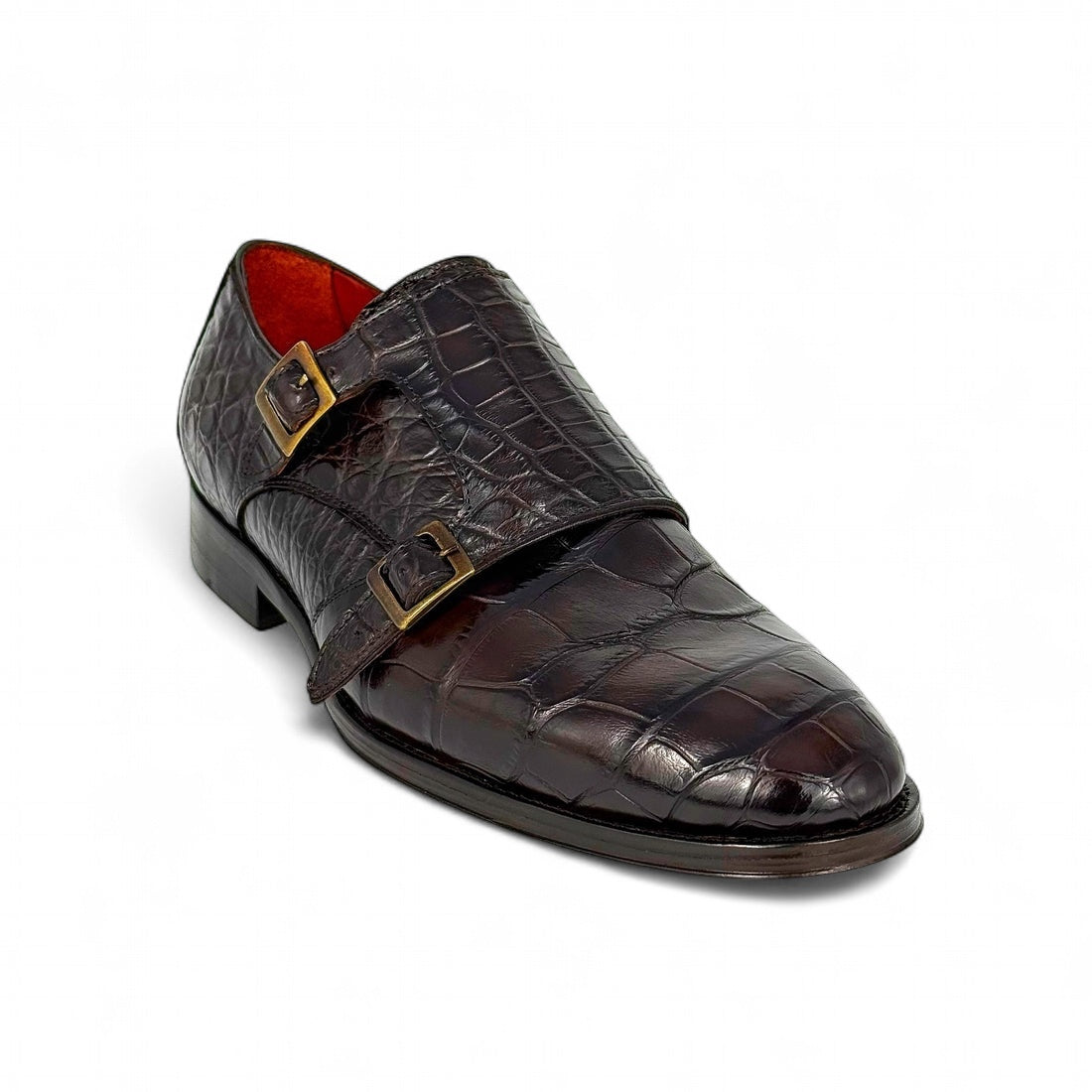 ROMA ALLIGATOR DARK BROWN