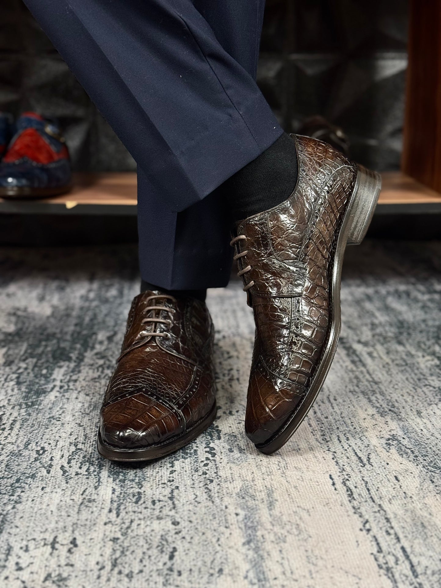 NIGERIA COCODRILO BROWN