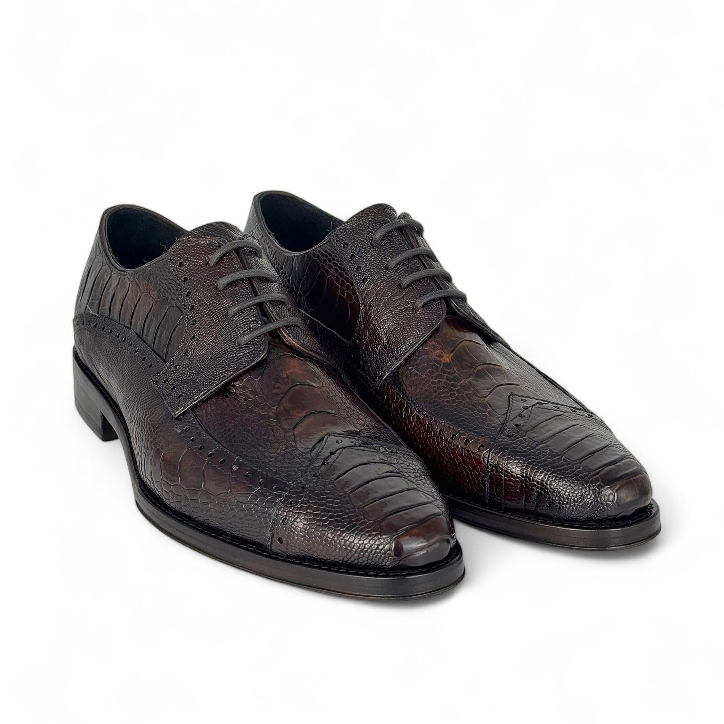 NIGERIA PATA DE AVESTRUZ BROWN