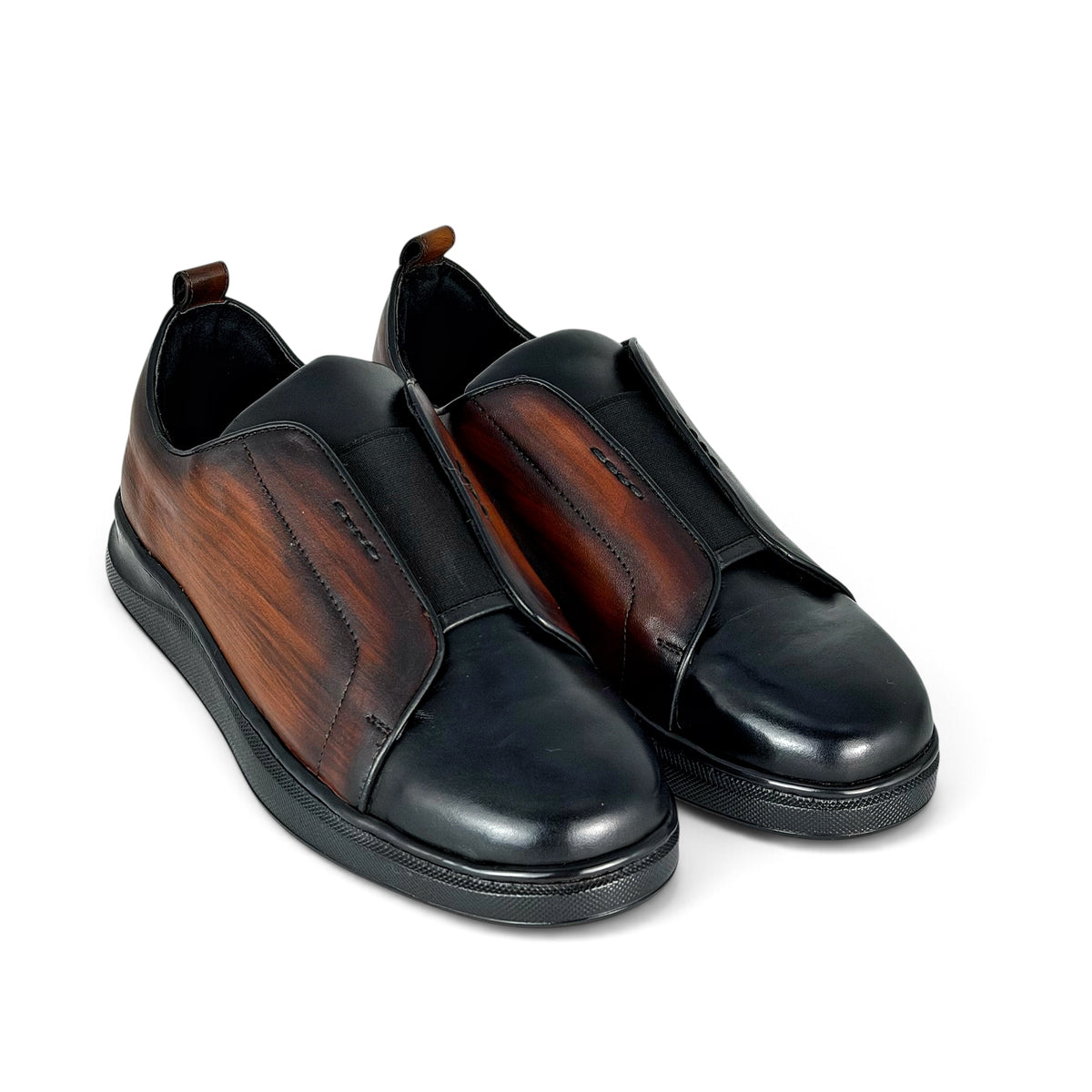 VALENCIA LEATHER BLACK PATINA