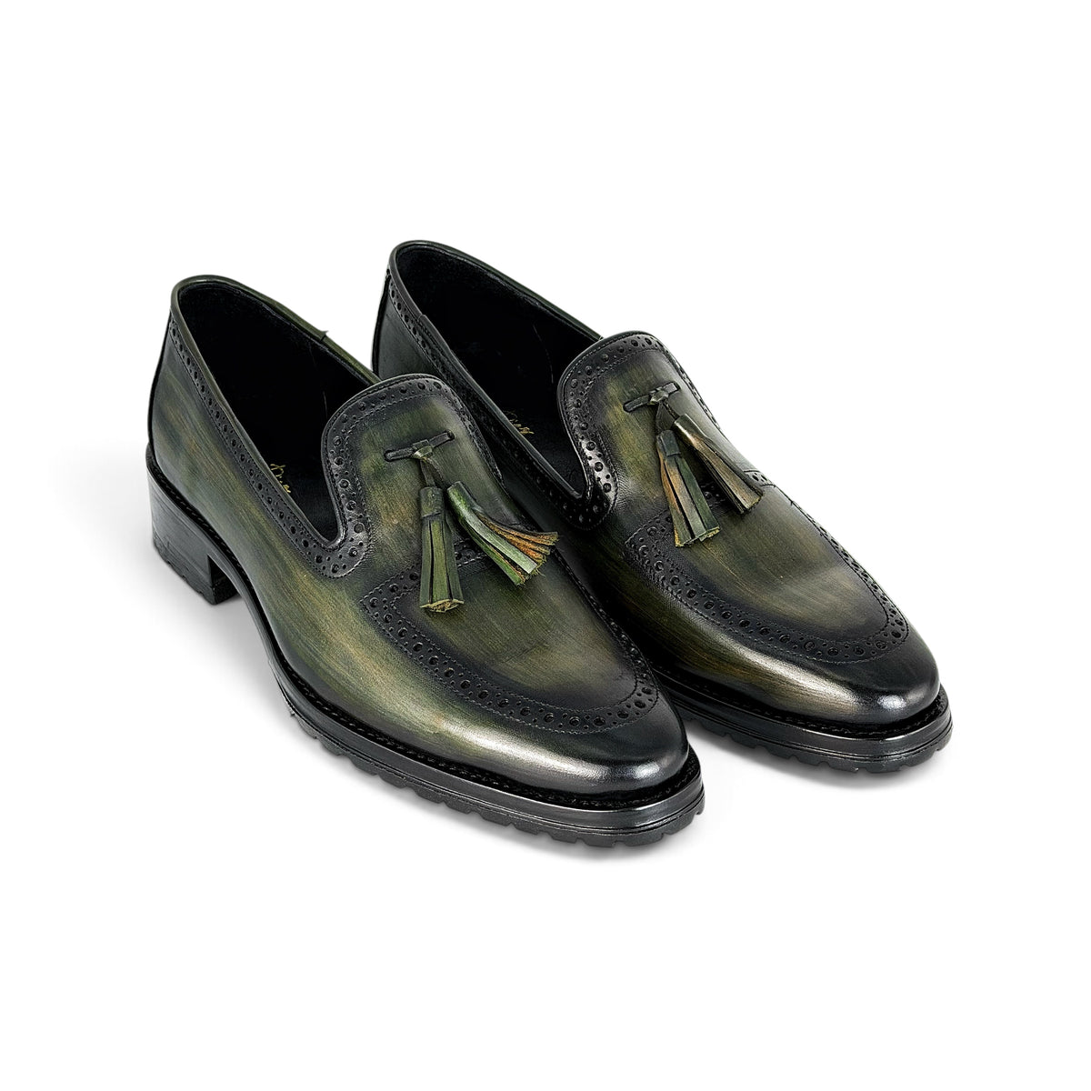 BOSTON LEATHER GREEN (TRACK)