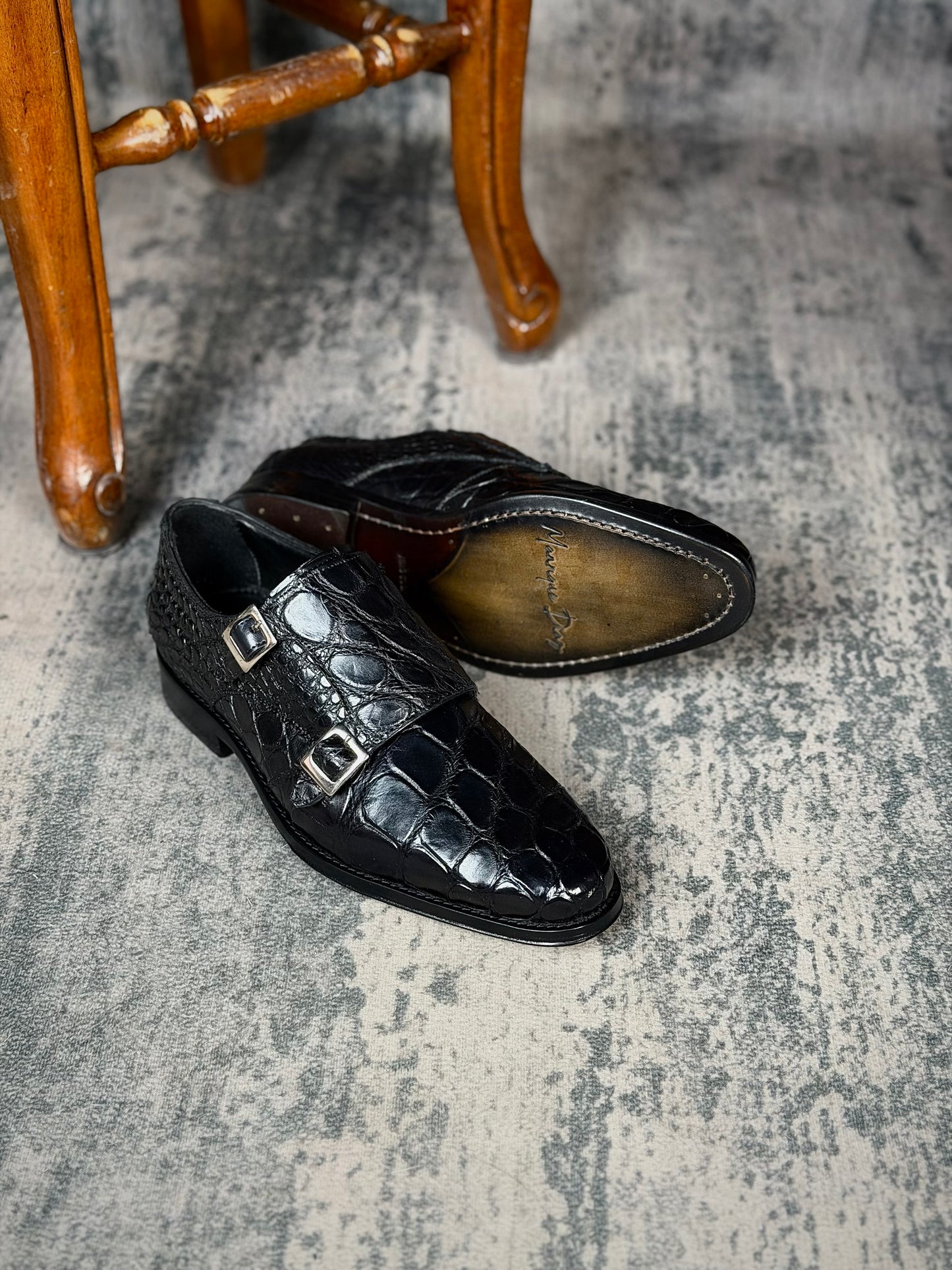 ROMA ALLIGATOR BLACK