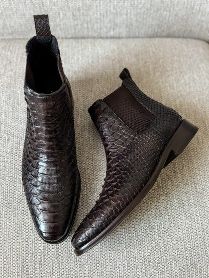CHELSEA PITON DARK BROWN