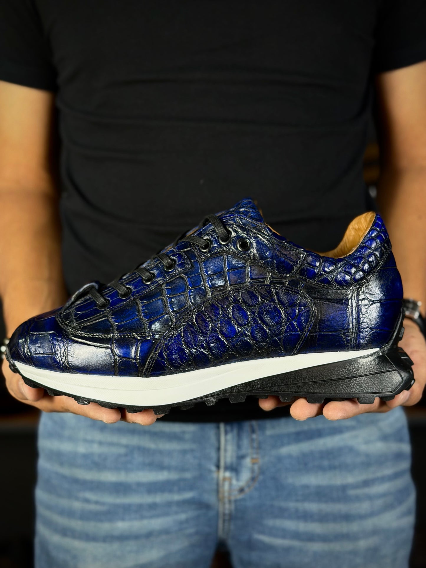 MIAMI COCODRILO ALLIGATOR BLUE