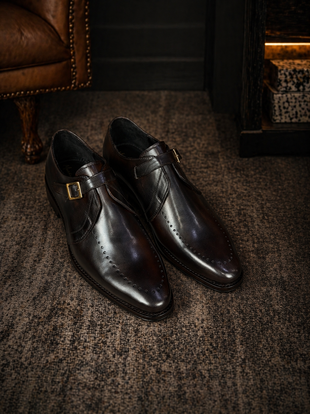 SUDÁFRICA LEATHER DARK BROWN