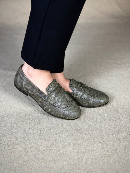 VENECIA PYTHON GREEN