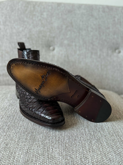 CHELSEA PITON DARK BROWN