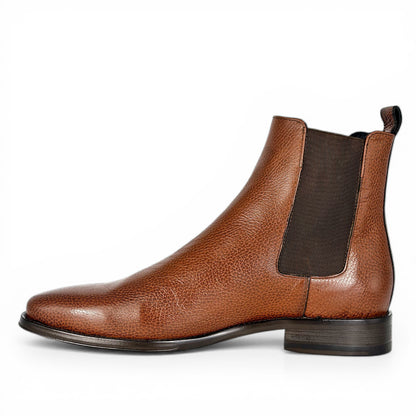 CHELSEA HIGH LEATHER HONEY