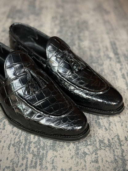 PORTUGAL COCODRILO BLACK