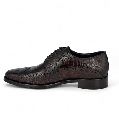 NIGERIA PATA DE AVESTRUZ BROWN