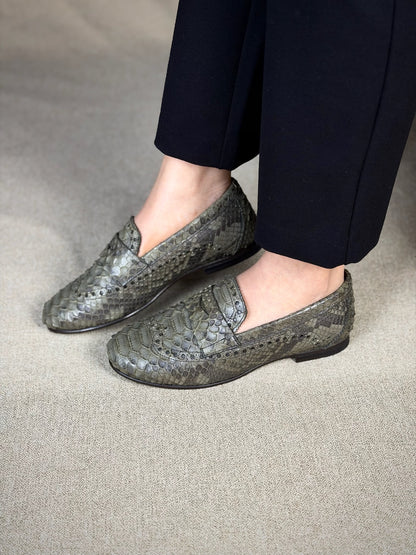 VENECIA PYTHON GREEN