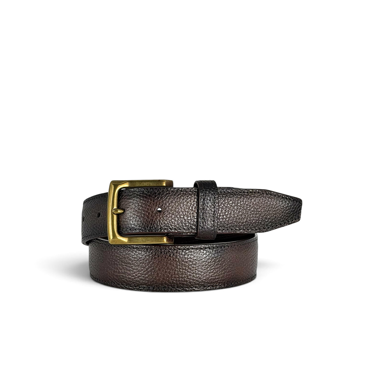 DRESS BELT FLOATER BROWN