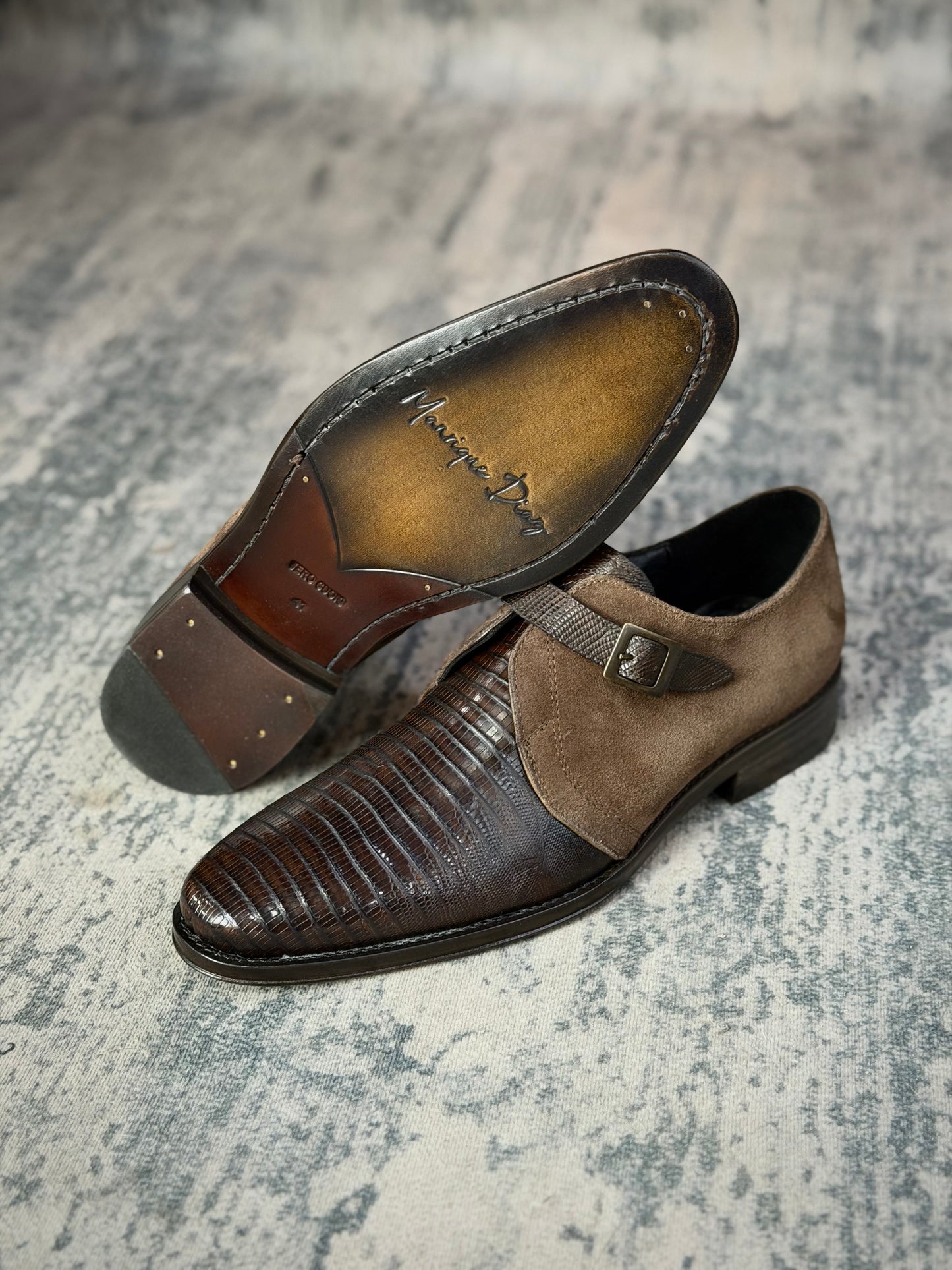 SUDÁFRICA W/LIZARD DARK BROWN