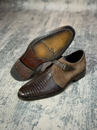 SUDÁFRICA W/LIZARD DARK BROWN