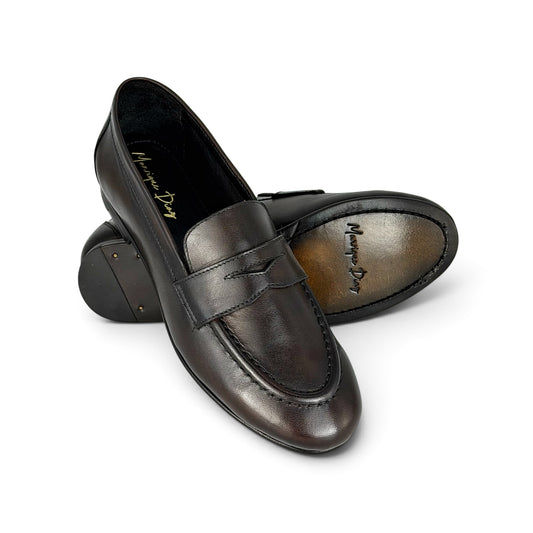 KENIA LEATHER BROWN