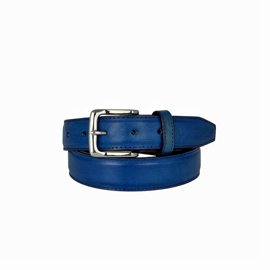 DRESS BELT BLUE