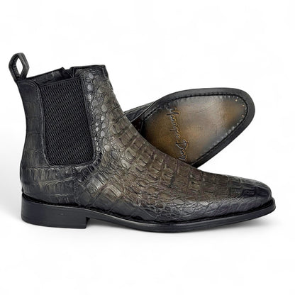 CHELSEA W/CIERRE LOMO COCODRILO GREY