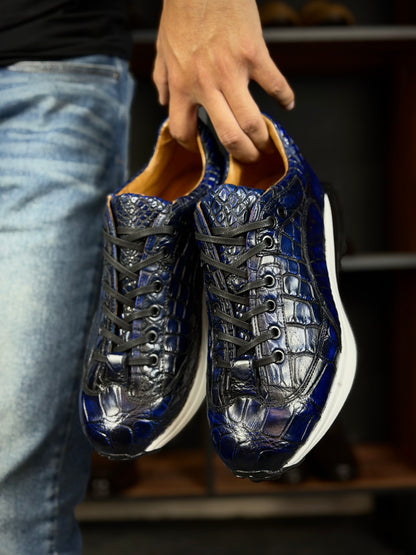 MIAMI COCODRILO ALLIGATOR BLUE