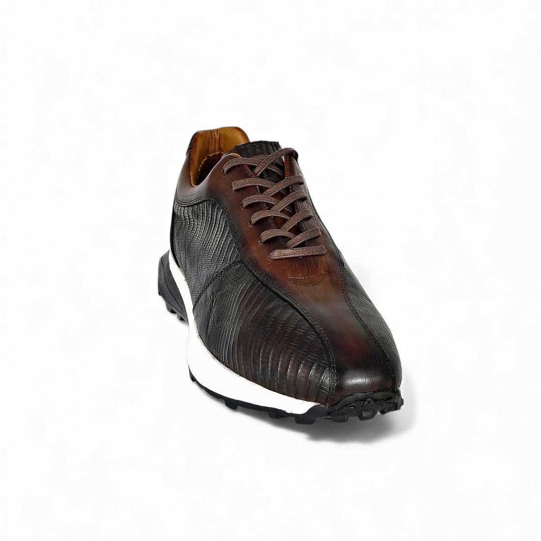 SEÚL W/LIZARD DARK BROWN