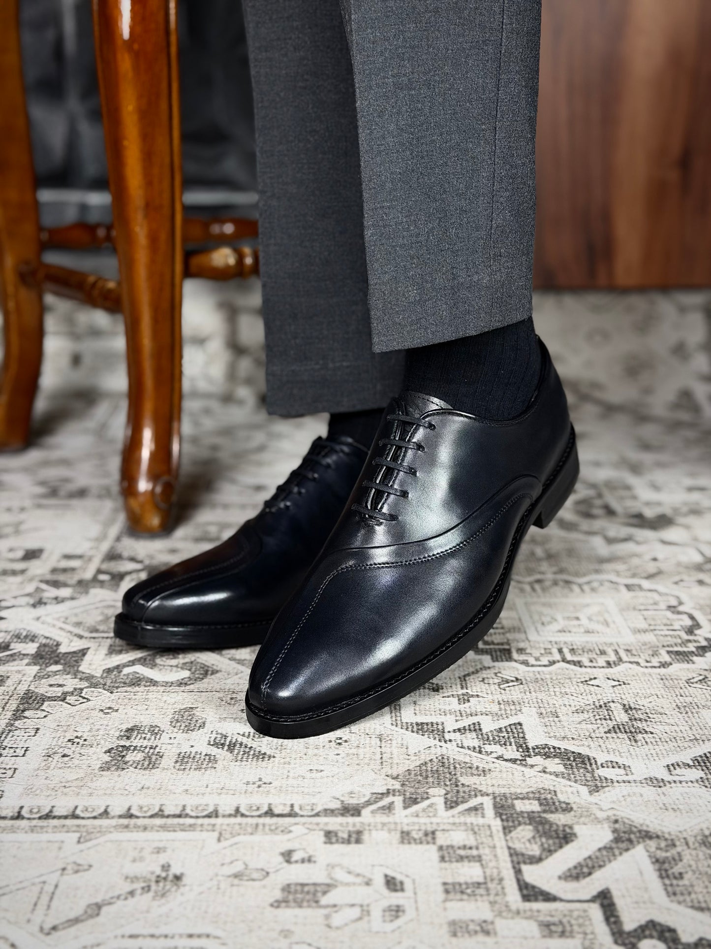 MALLORCA LEATHER BLACK