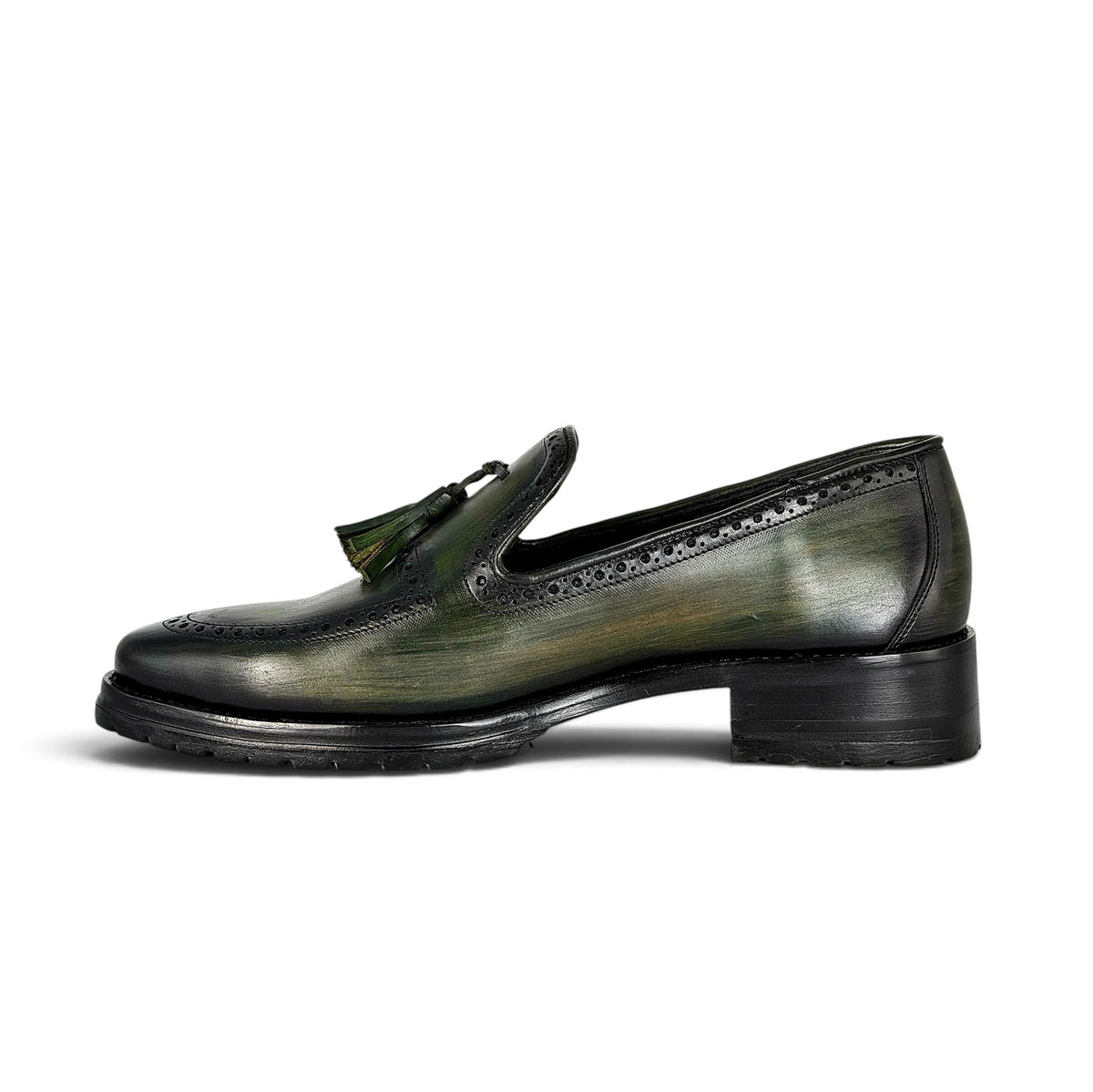 BOSTON LEATHER GREEN (TRACK)