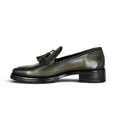 BOSTON LEATHER GREEN (TRACK)