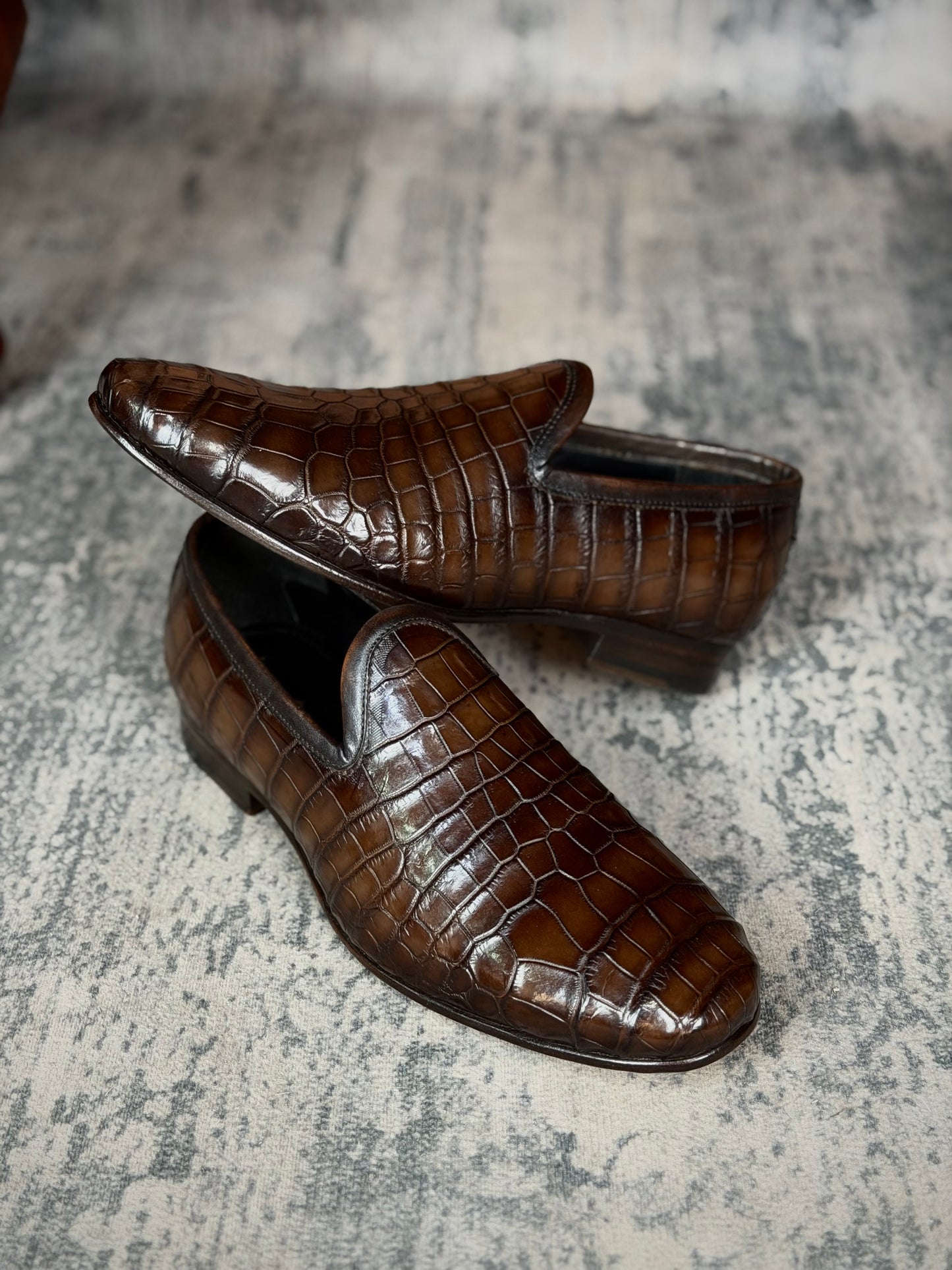 PALERMO ALLIGATOR BROWN