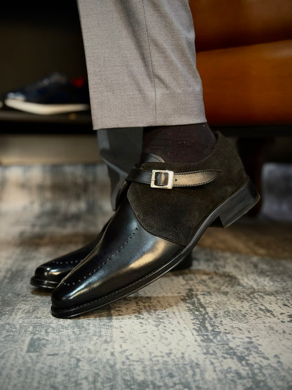 SUDÁFRICA LEATHER/SUEDE BLACK