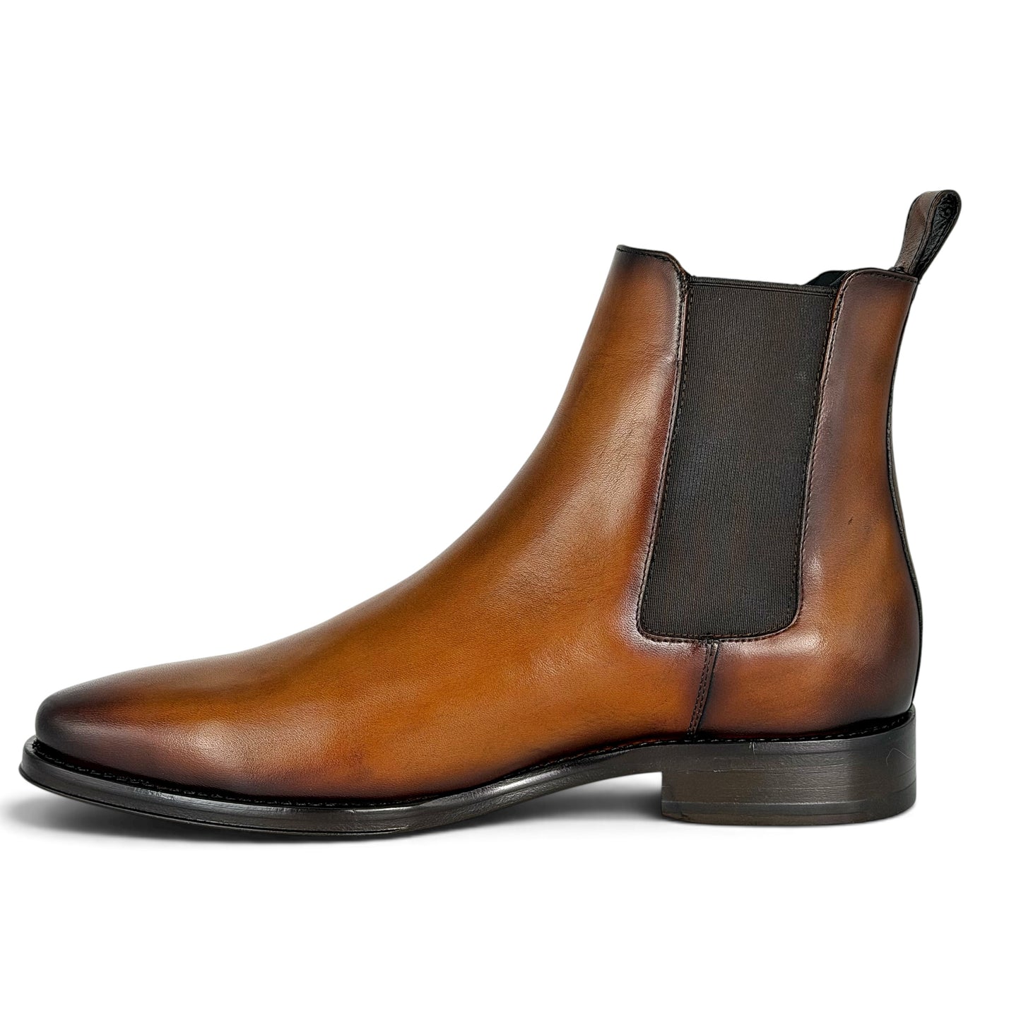 CHELSEA HIGH LEATHER HONEY